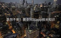 意想不到！黄金网站app相关知识
